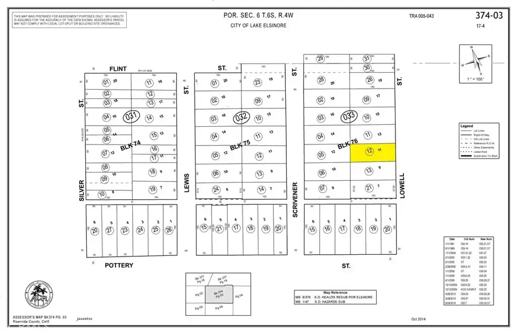 0 N Lowell, Lake Elsinore, CA 92530 - #1