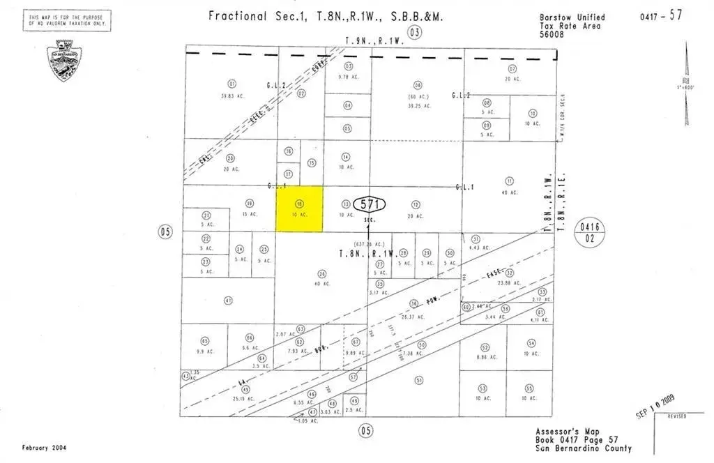 0 Near Power Line, Barstow, CA 92311 - #1