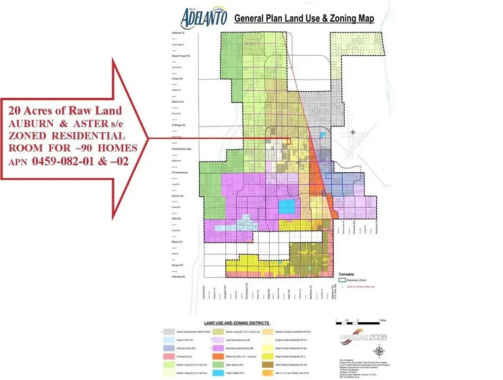 0 Auburn & Aster 20-ac (s/e Corner), Adelanto, CA 92301 - #1