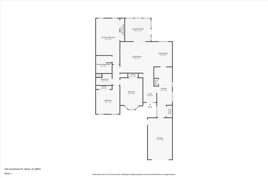 510 Larchmont Place, Aiken, SC 29801 - #2