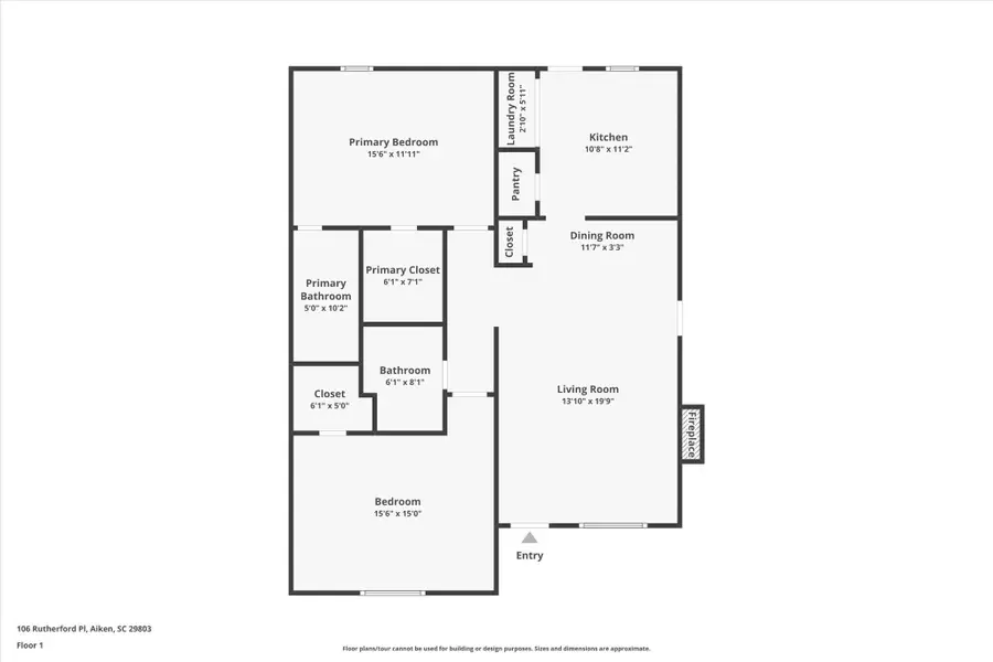 106 Rutherford Place, Aiken, SC 29803 - #2