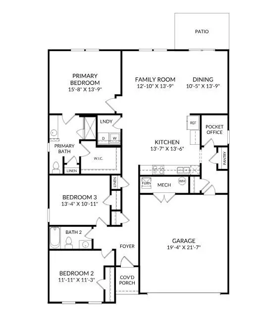 2151 April Dawn Trail, Thomson, GA 30824 - #2