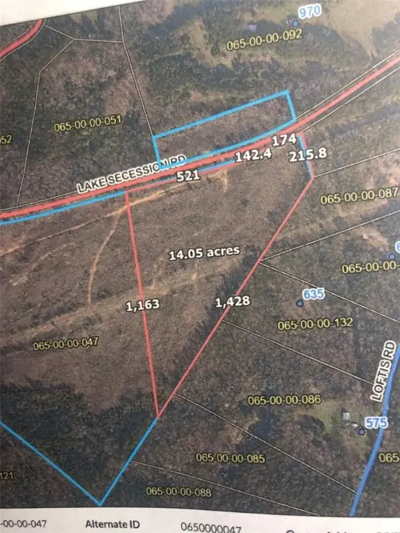 14 ACRES Lake Secession Road, Abbeville, SC 29620 - Image #1