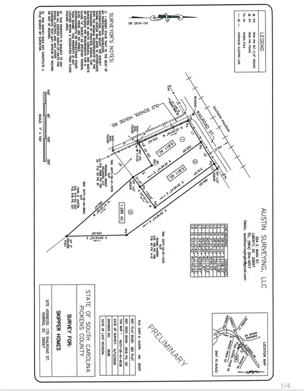 LOT3  (TBD) Old School House Rd(pt Of 170 Railroad St) Street, Liberty, SC 29657