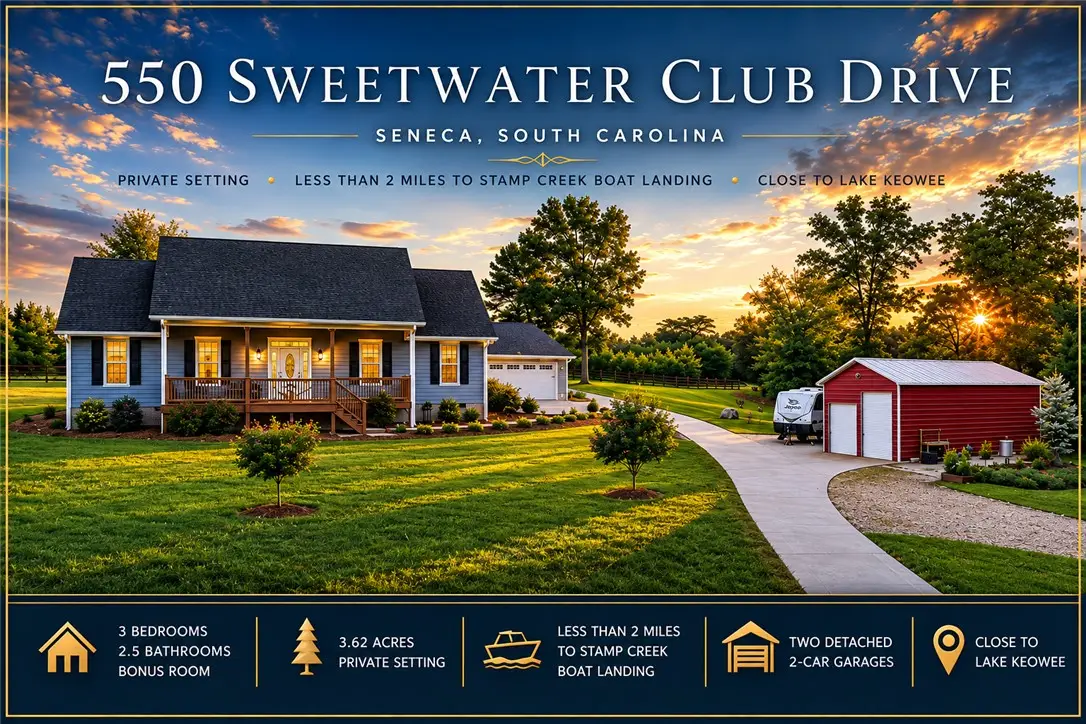 550 Sweetwater Club Drive, Seneca, SC 29672 - #1