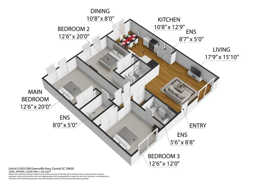 833 Old Greenville Highway #612, Clemson, SC 29631 - #2