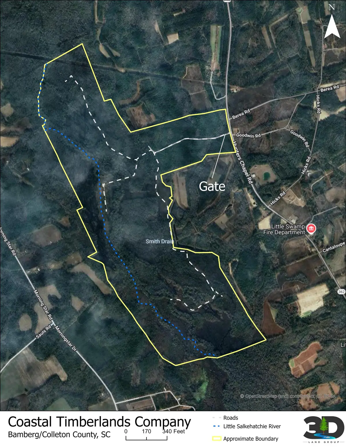 TBD Hunters Chapel Rd, Ehrhardt, SC 29081 - #1