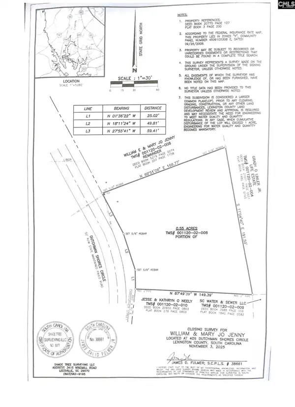 409 Dutchman Shores Circle, Chapin, SC 29036