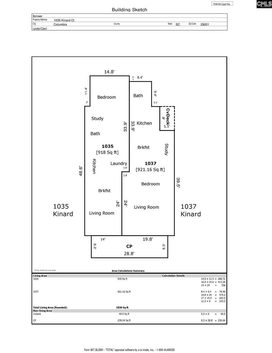 1035 Kinard Court, Columbia, SC 29201 - #3