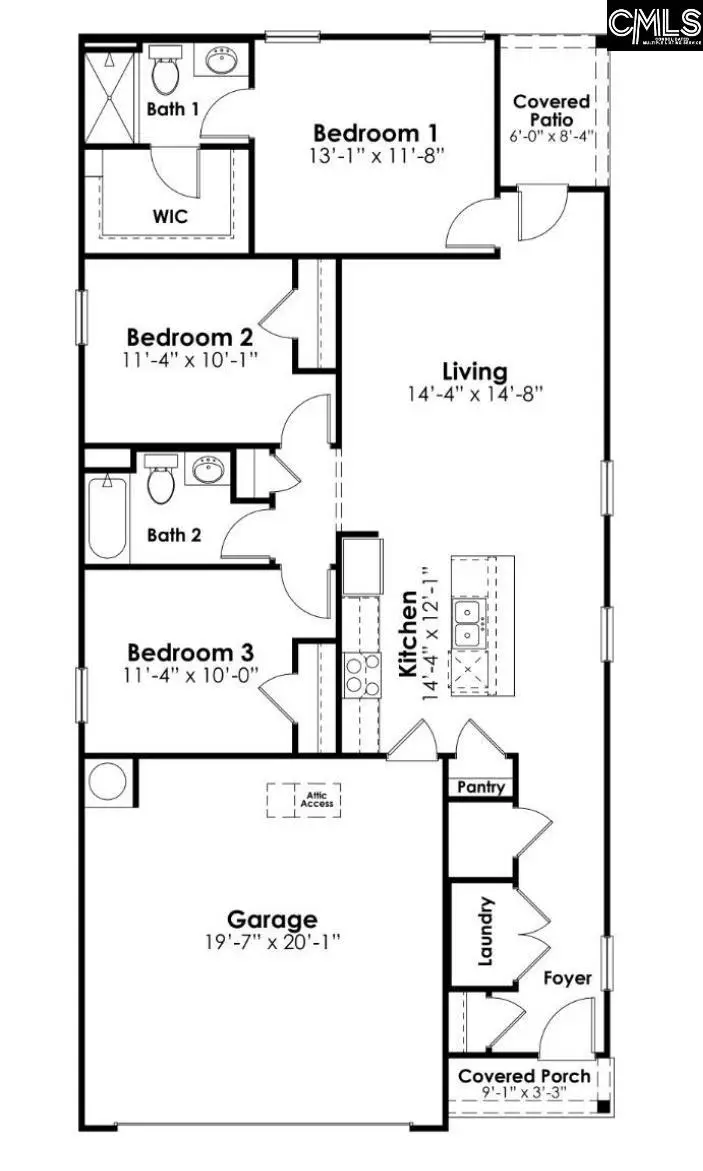 402 Wisteria Walk Way, Hopkins, SC 29061 - #2