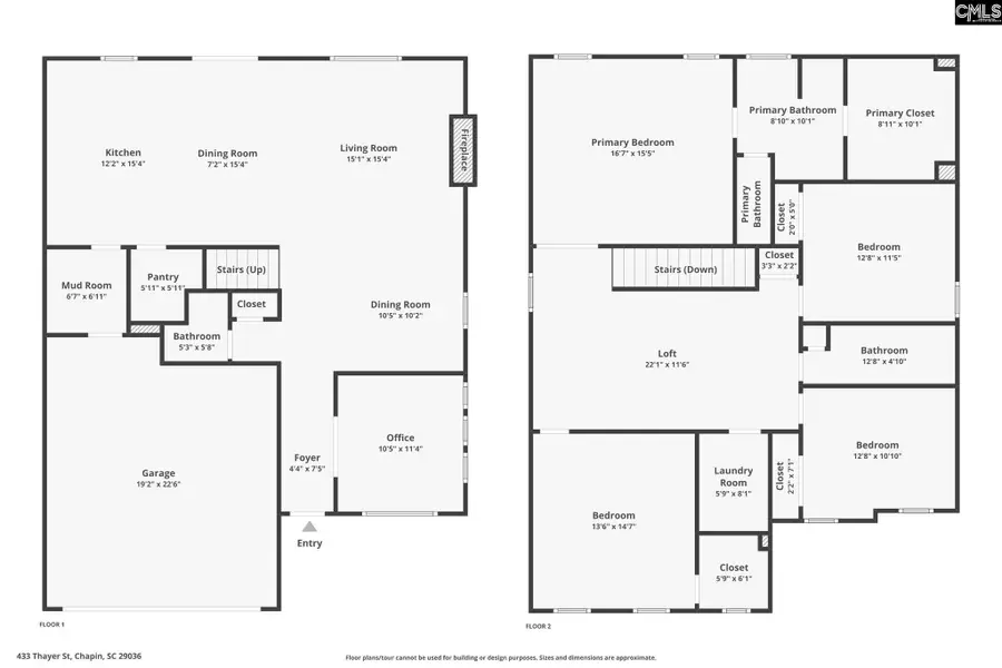 433 Thayer St, Chapin, SC 29036 - #3
