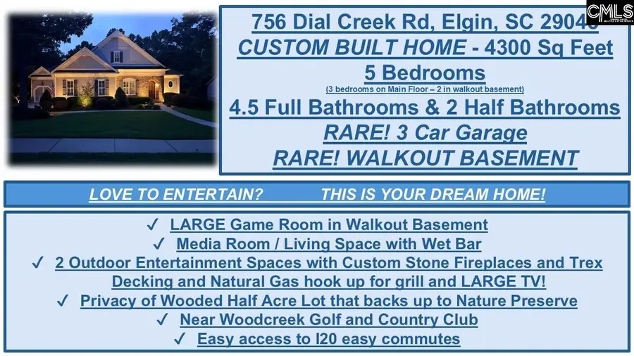 756 Dial Creek Road, Elgin, SC 29045 - #3