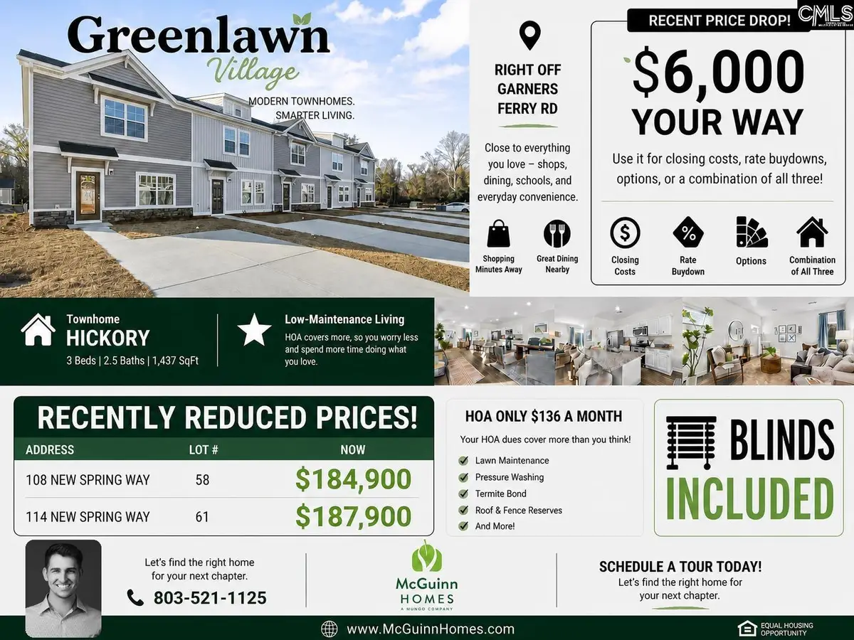 114 New Spring Way, Columbia, SC 29209 - #1