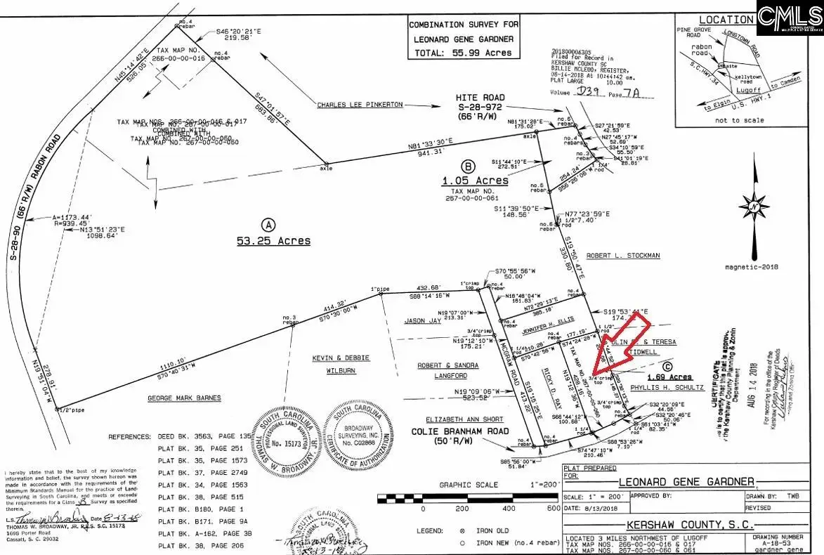 1336 Colie Branham Road, Lugoff, SC 29078 - #1