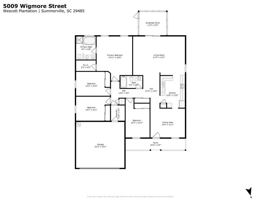 5009 Wigmore Street, Summerville, SC 29485 - #3