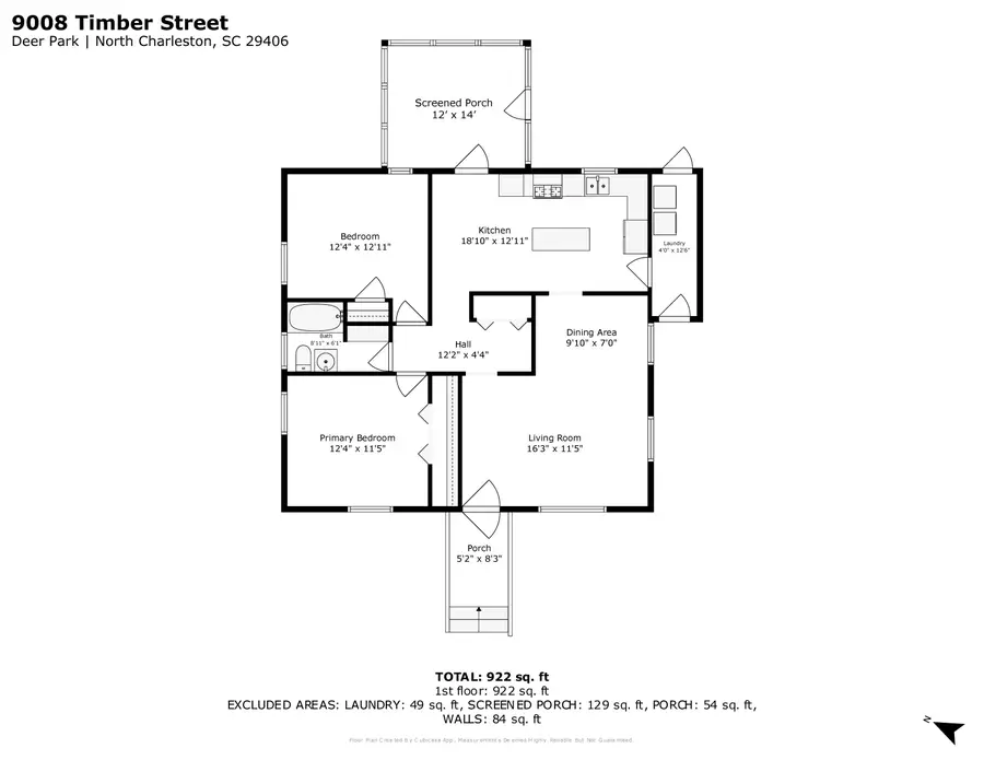 9008 Timber Street, North Charleston, SC 29406 - #3