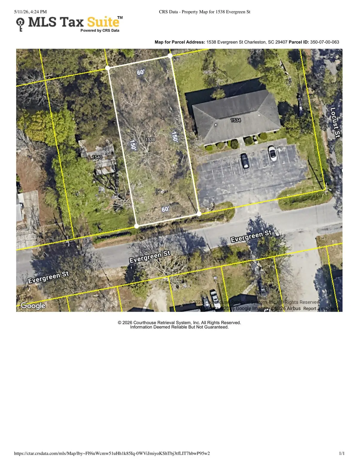 1538 Evergreen Street, Charleston, SC 29407 - #1