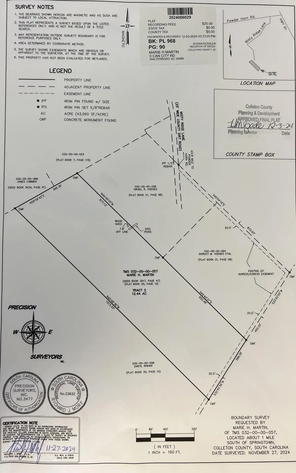 1218 Misty Ridge Lane, Walterboro, SC 29488 - #1