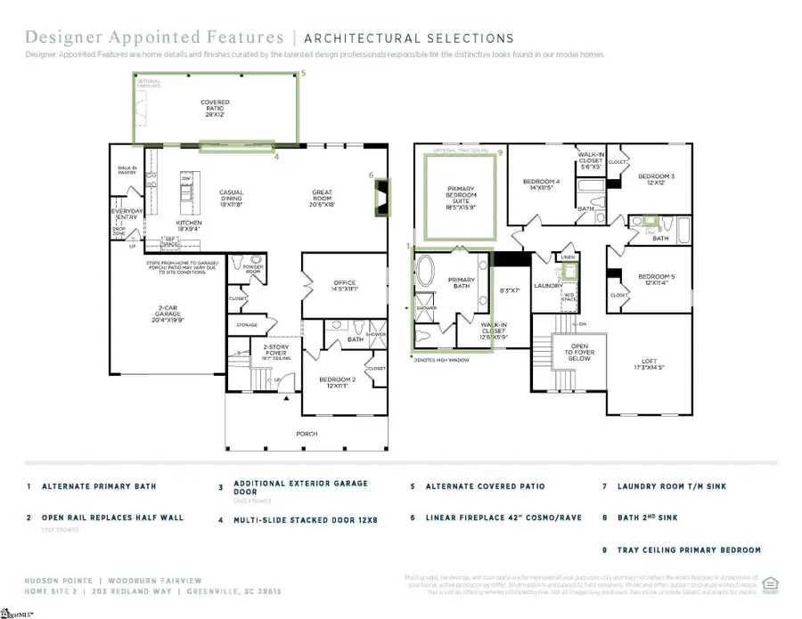 203 Redland Way #Lot 02 WoodBurn, Greenville, SC 29615 - Image #2