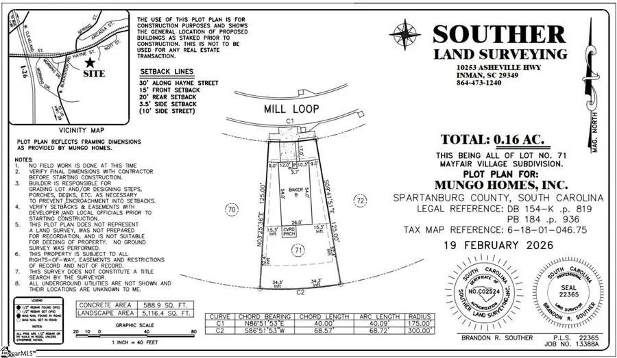 2285 Mill Loop #Lot 71, Spartanburg, SC 29301 - #3