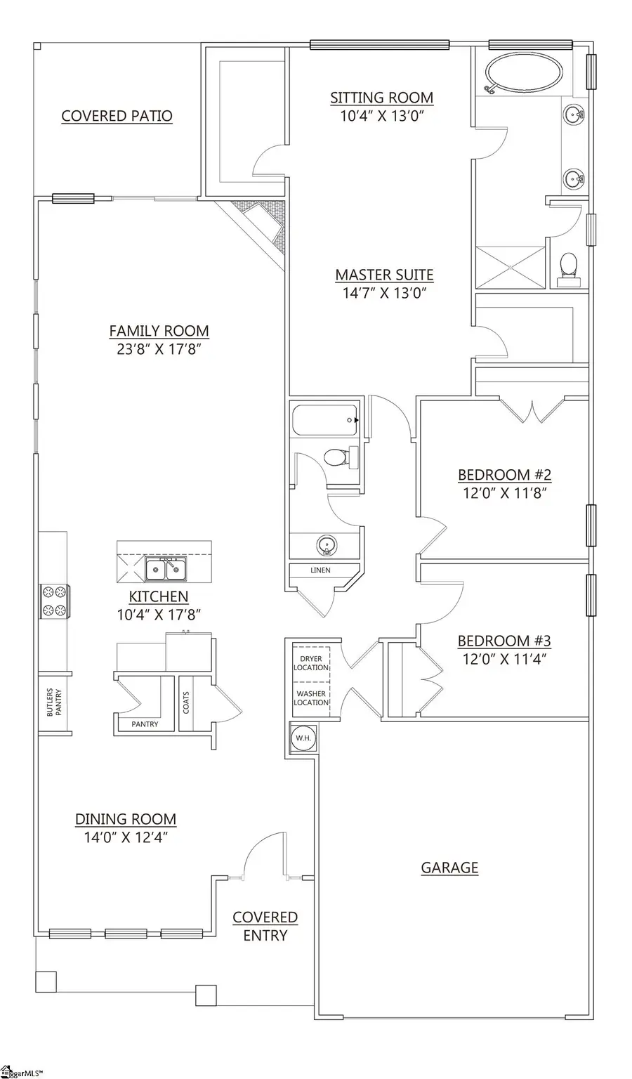 218 N Toe Street, Fountain Inn, SC 29644 - #2