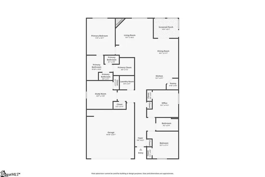 454 Fenwick Drive, Woodruff, SC 29388 - #2
