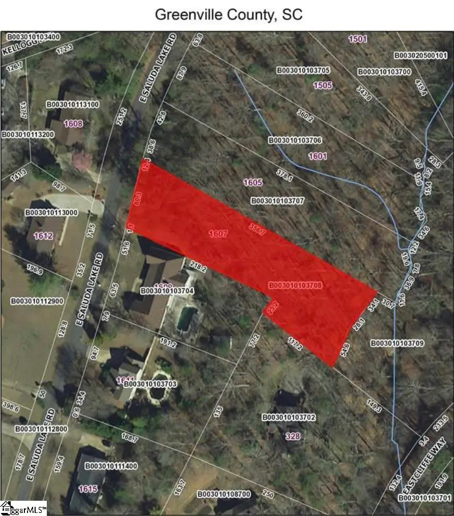 1607 E Saluda Lake Road, Greenville, SC 29611 - #2