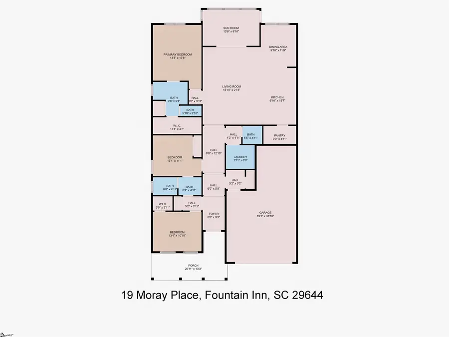 19 Moray Place, Simpsonville, SC 29681-4987 - #2