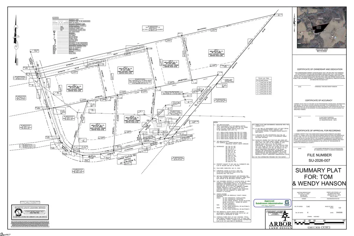229 Turner Barton Road #Lot 1, Highland, SC 29365 - #1
