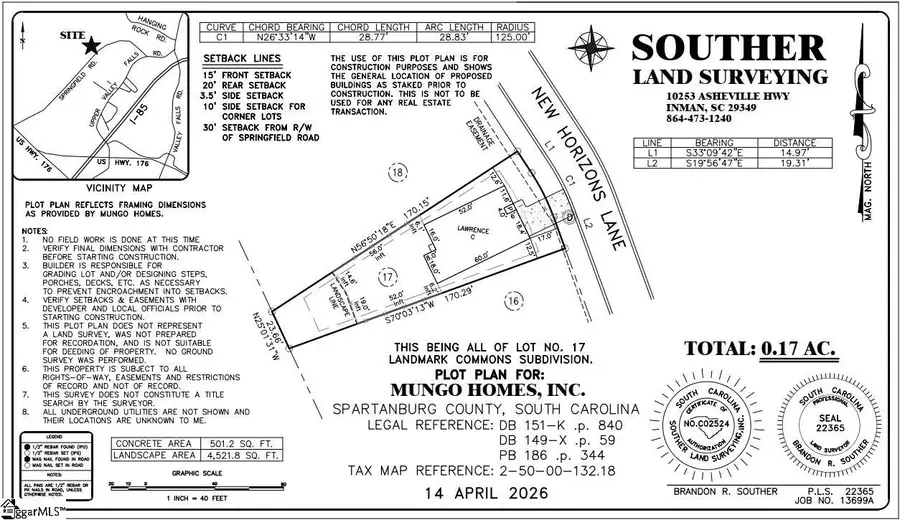 7063 New Horizons Lane #Lot 17, Boiling Springs, SC 29316 - #3