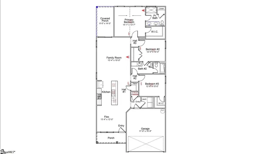 12147 Lansbury Drive, Inman, SC 29349 - #2