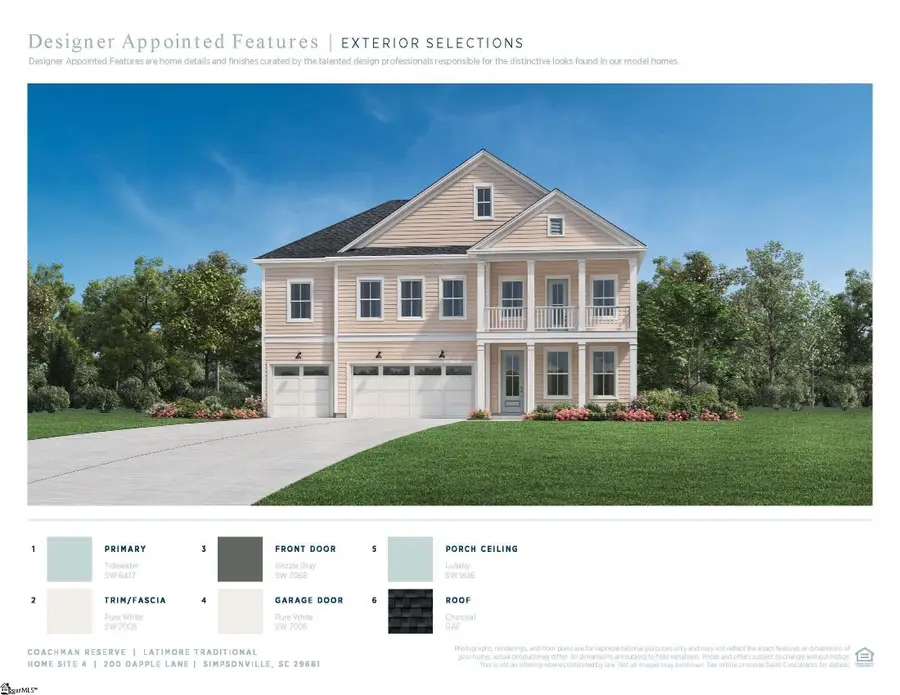 200 Dapple Lane #Lot 4 Latimore Traditional, Simpsonville, SC 29681 - #3