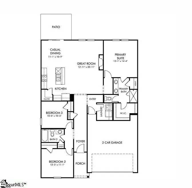 726 Parry Alley, Woodruff, SC 29388 - #2
