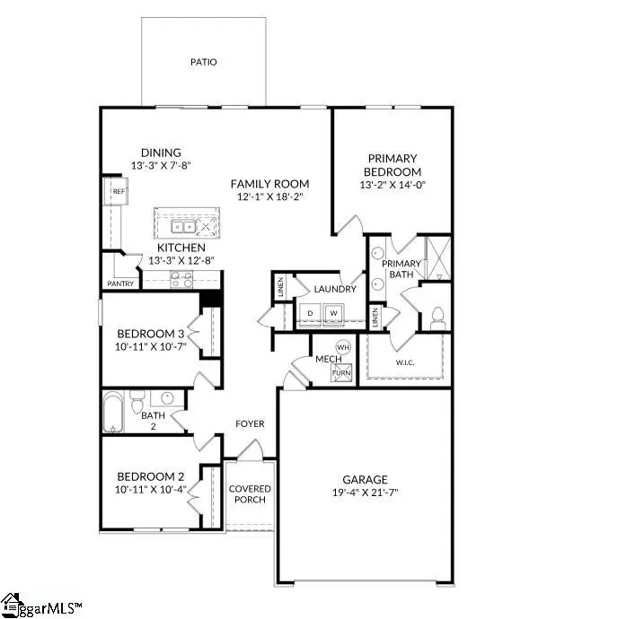 3032 Harvey Brook Court, Inman, SC 29349 - #2