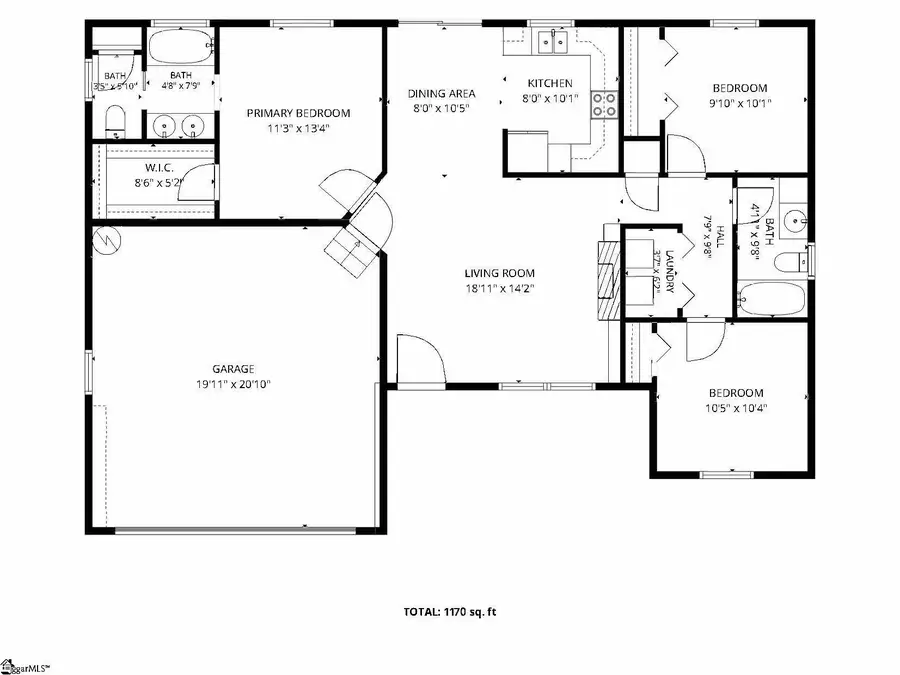 1111 Dunwoody Drive, Simpsonville, SC 29681 - #2