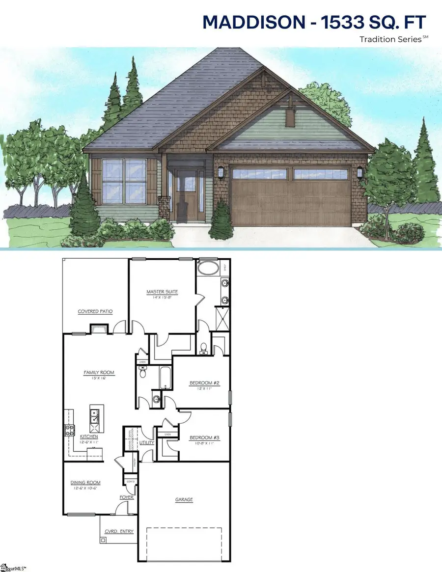 3177 Emberly Drive, Roebuck, SC 29376 - #2