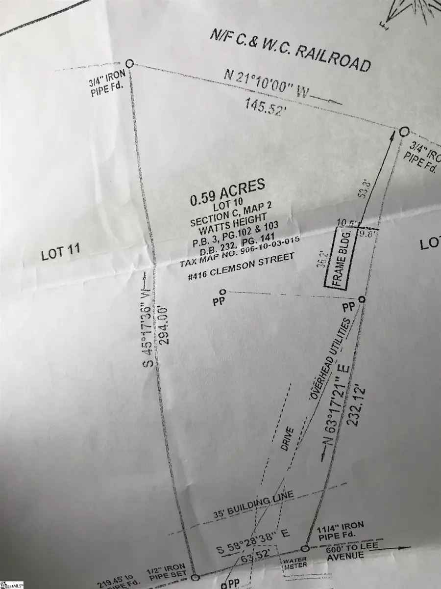 416 Clemson Street, Laurens, SC 29360 - #3