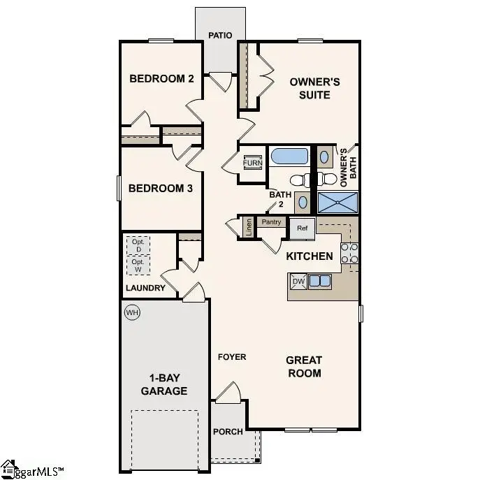 412 Mossy Walk Way, Spartanburg, SC 29303 - #2