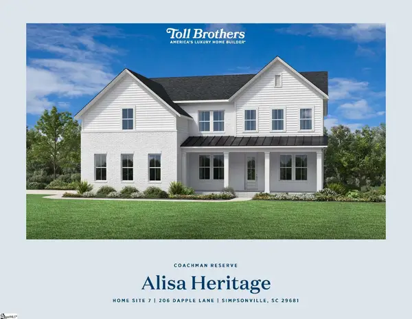 215 Dapple Lane #Lot 7 Alisa Heritage, Simpsonville, SC 29681