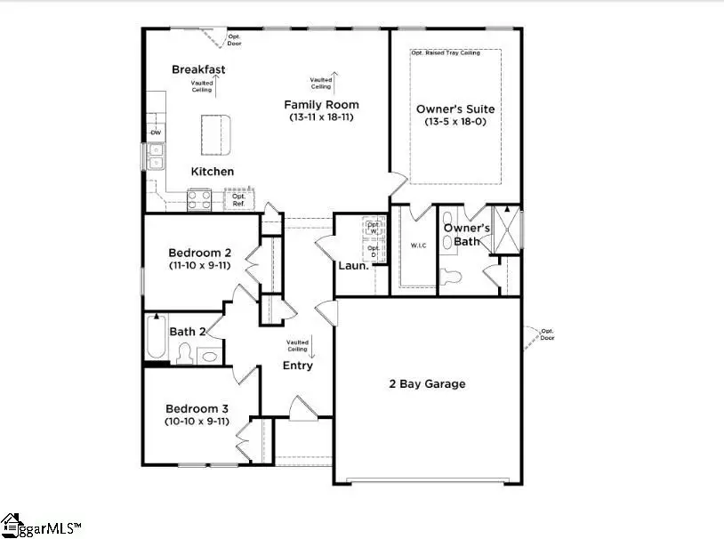 613 Burlywood Street, Fountain Inn, SC 29644 - #2