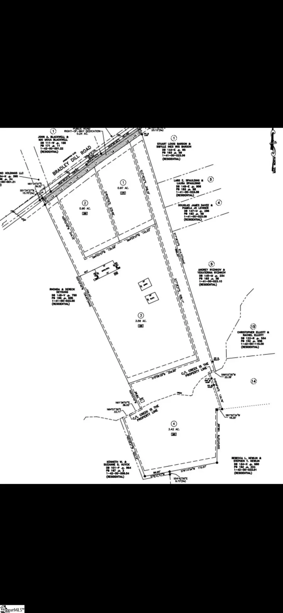 265 Bradley Dill Road, Campobello, SC 29322 - #2