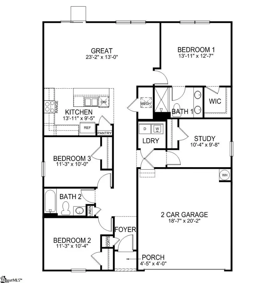 615 Oak Ridge Drive, Clinton, SC 29325 - #3