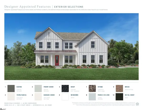 102 Livery Drive #Lot 21 Alisa Farmhouse, Simpsonville, SC 29681