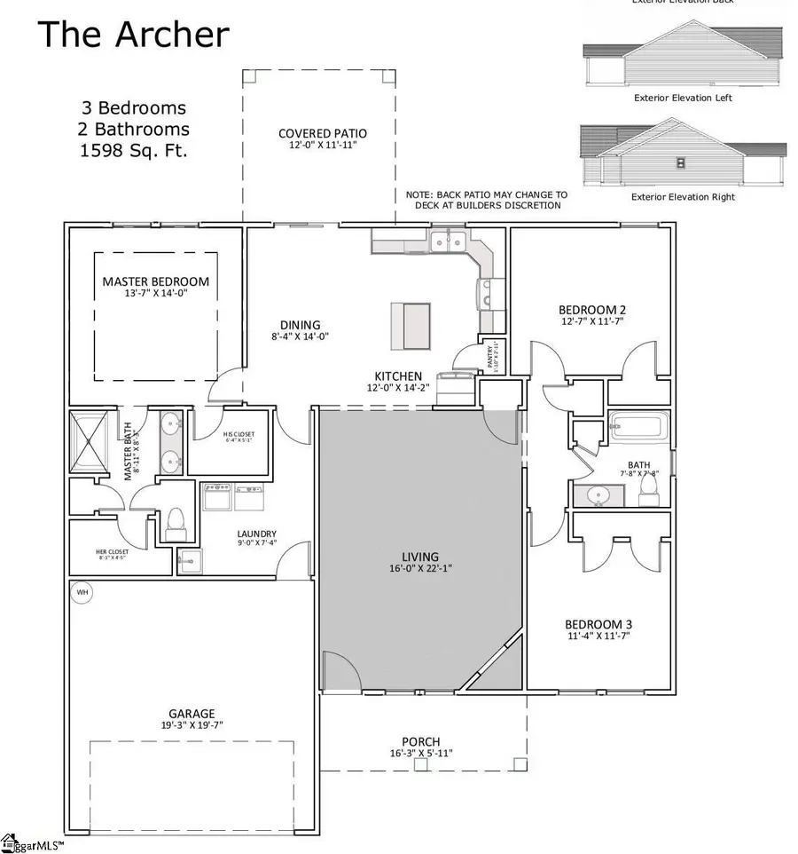 130 S Slanted Tree Lane, Gaffney, SC 29341 - #2
