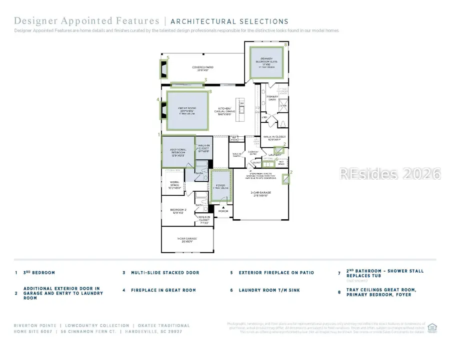 56 Cinnamon Fern Court, Hardeeville, SC 29927 - #2