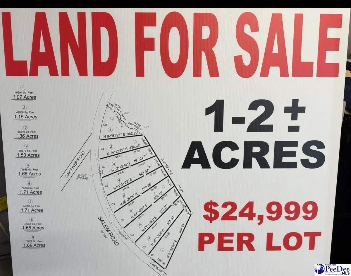 Lot 4 Salem Road, Bennettsville, SC 29512 - Image #1