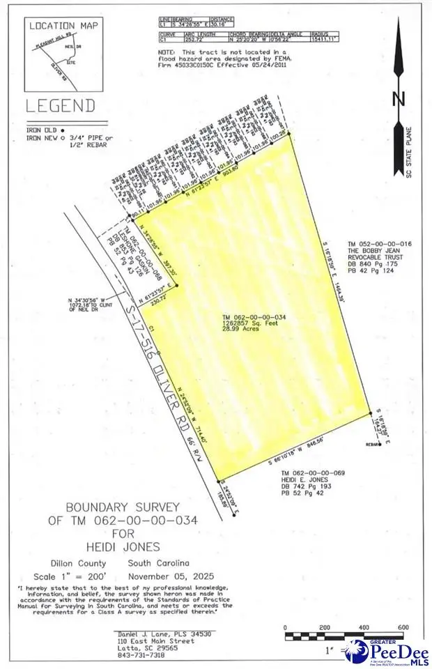 TBD Oliver Road, Hamer, SC 29547 - Image #2