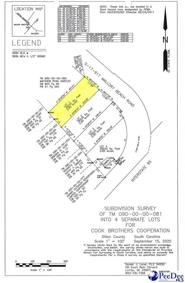 Lot 1 Mallory Beach Road, Latta, SC 29565 - Image #2