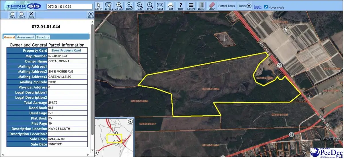 Highway 38 South, Blenheim, SC 29516 - #1