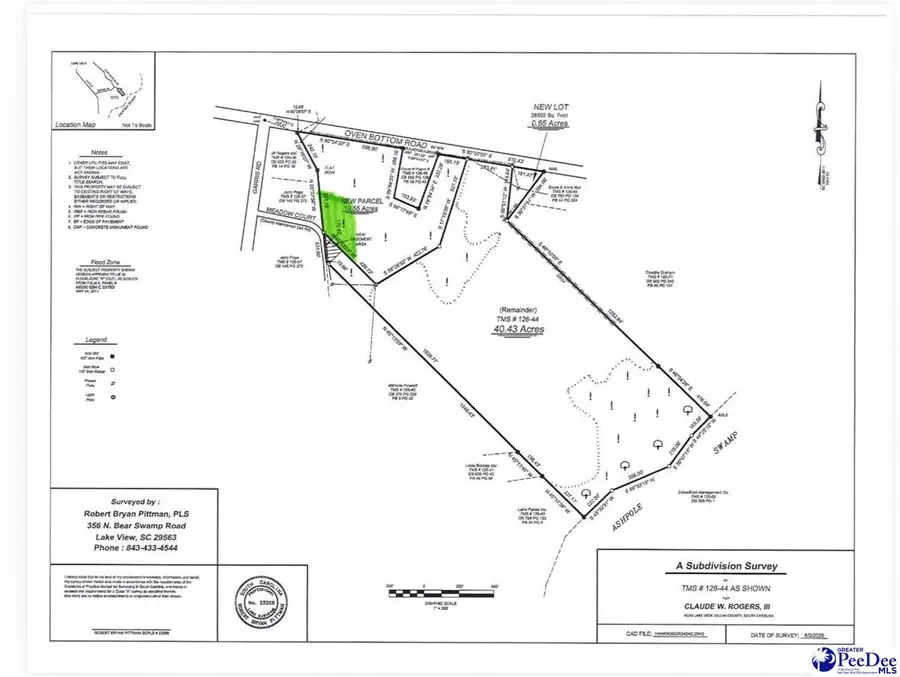 Lot 2 Meadow Court, Lake View, SC 29563 - #3